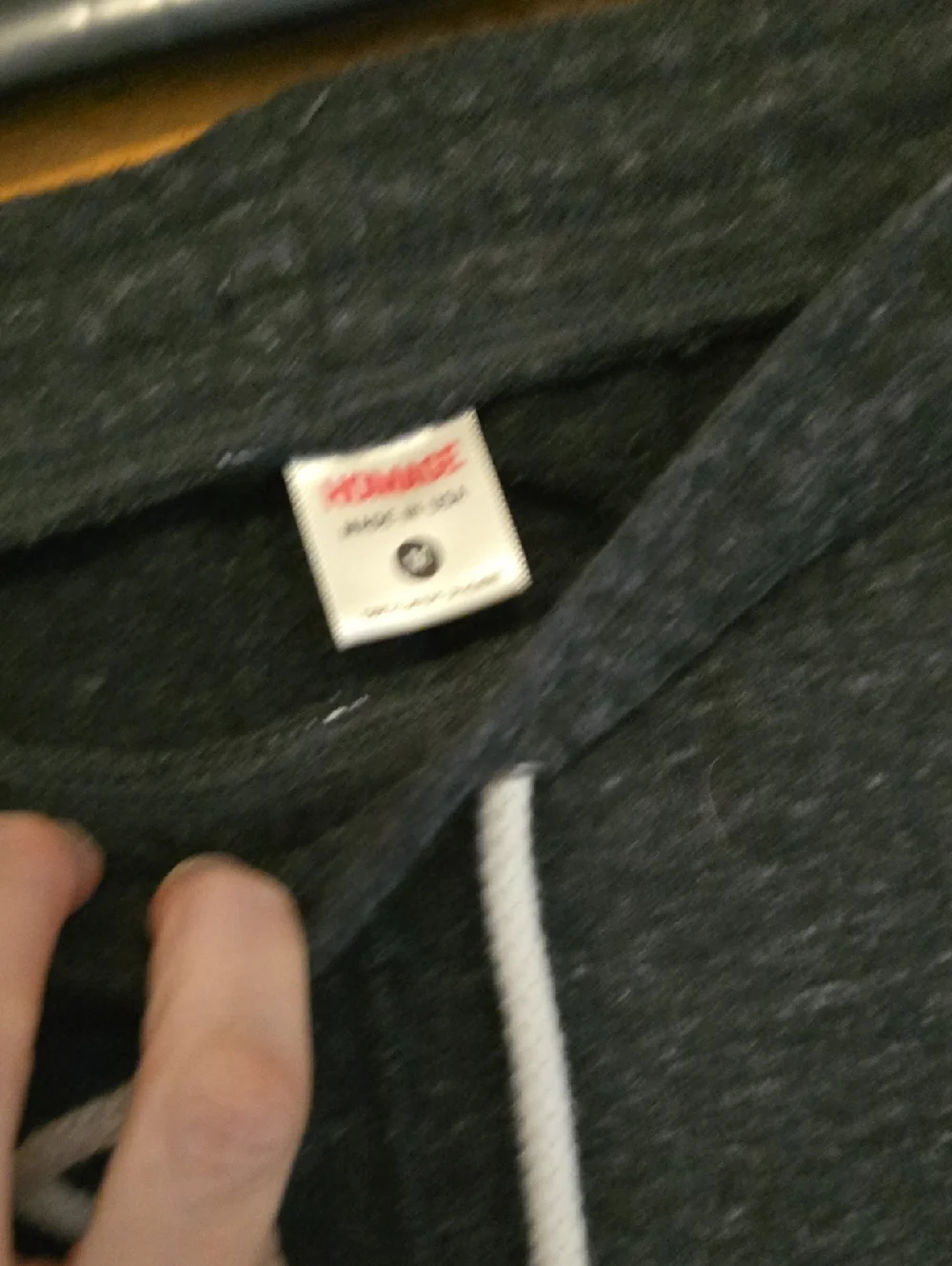 Homage Dark Charcoal Knit Joggers with Drawstring, Size M, FUC - Picture 2 of 2
